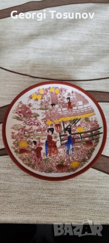 уникална порцеланова чаша с чинийка за чай кафе,мляко, , снимка 2 - Чаши - 51871683