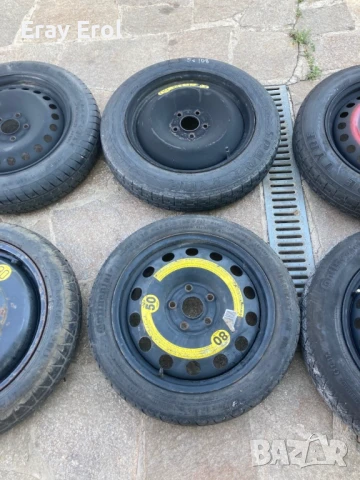 1бр - 16 цола резервна гума патерица 5х120 БМВ 5x120 BMW, снимка 7 - Гуми и джанти - 51269058