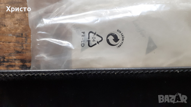 поставка за химикалка за бюро Лауфер Läufer Германия естествена кожа, цвят черен, ръчна изработка, снимка 11 - Други ценни предмети - 36325167