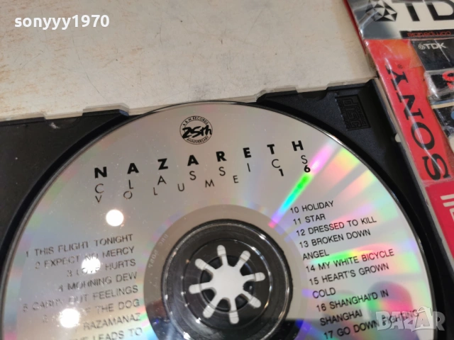 NAZARETH-ORIGINAL CD 0503261637H2E6R66, снимка 16 - CD дискове - 53724167