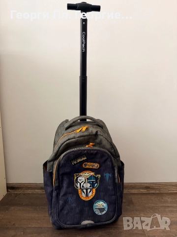 Ученическа чанта на колела COOLPACK Mandalorian, снимка 6 - Раници - 52773473