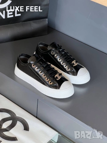 CHANEL 💎Дамски Кецове , снимка 5 - Кецове - 53772648