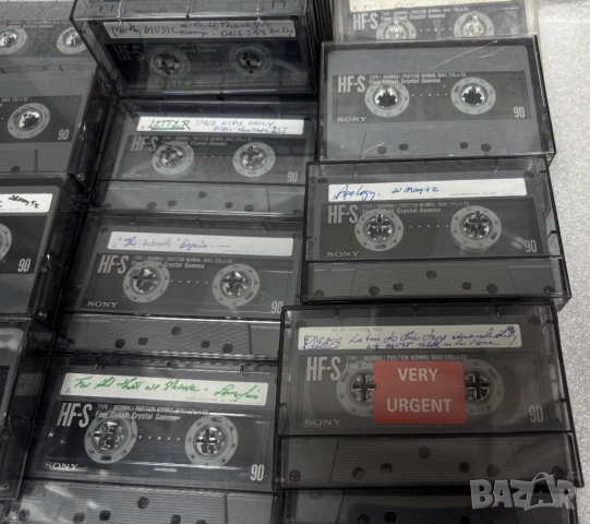 Аудио Касети SONY HF-S 90 Type I (NORMAL) Fine Cobalt Crystal Gamma, снимка 6 - Аудио касети - 52624740