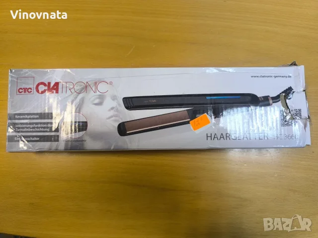 Преса за коса Clatronic HC 3660 черна/медна