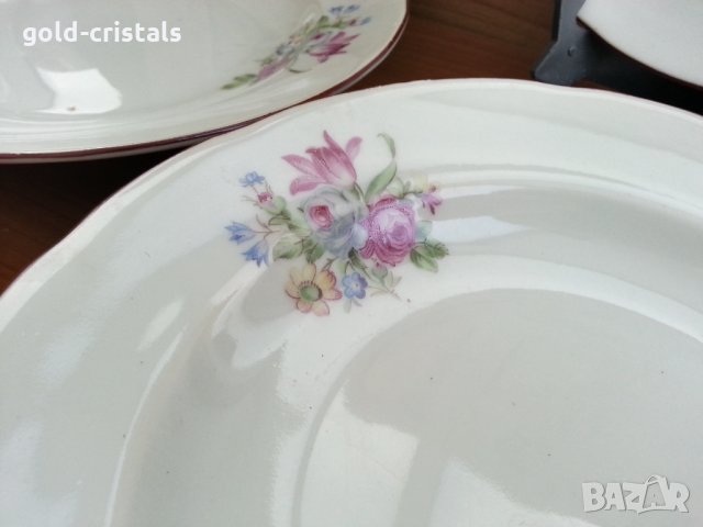 Стар български порцелан супник, снимка 13 - Антикварни и старинни предмети - 35871225