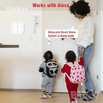 Система за домашна сигурност, WiFi алармена система за врати, алармена сигурност с предупреждение, снимка 2 - Друга електроника - 49580781