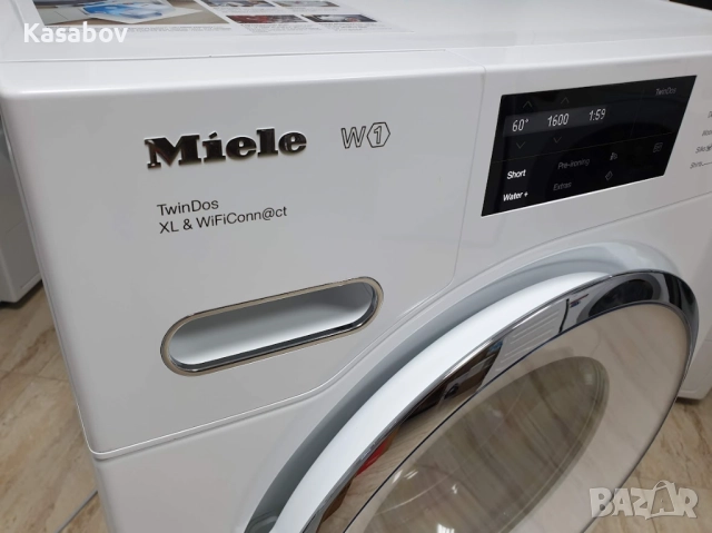 Miele 9кг 1600rpm Wi-Fi TwinDos Пералня Миеле 12м Гаранция