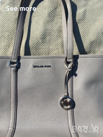 Michael Kors Jet Set кожена чанта, снимка 7 - Чанти - 52074151