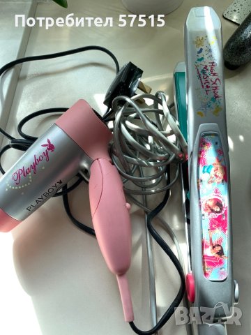 High School Musical и Playboy преса- и сешоар за коса -детски, снимка 1