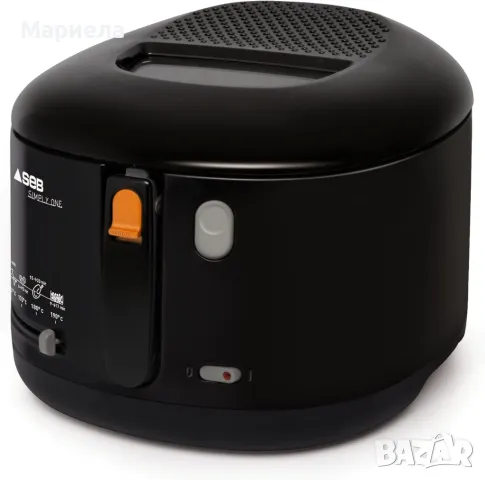 Компактен фритюрник SEB FF160800 Черен 2,1 L 1900 W (tefal), снимка 3 - Фритюрници - 47339772
