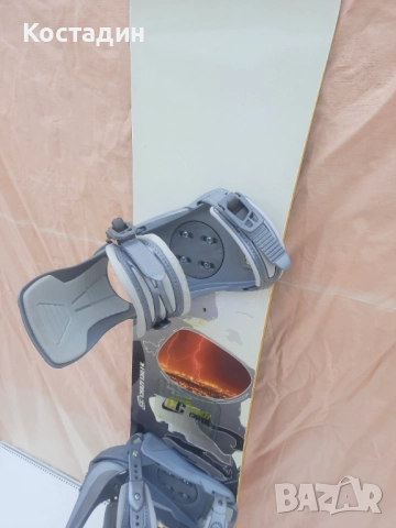 Сноуборд  CRAZY CREEK  rave  145см  с автомати, снимка 5 - Зимни спортове - 52461679