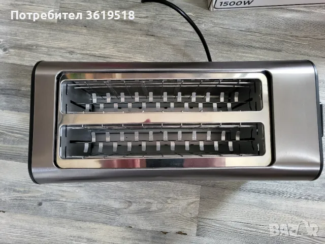 двоен тостер Black Decker, снимка 3 - Тостери - 49451879