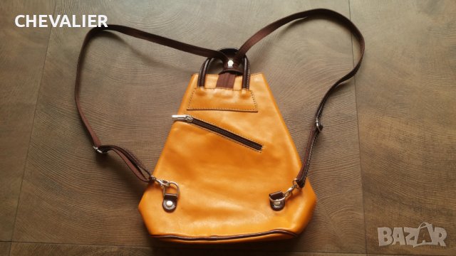 VERA PELLE MADE IN ITALY Genuine Leather Bag раница естествена кожа 16-55, снимка 2 - Раници - 41713319