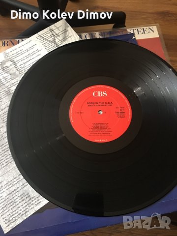Bruce Springsteen Born in the USA LP Vinyl Като Нова!, снимка 5 - Грамофонни плочи - 40617959
