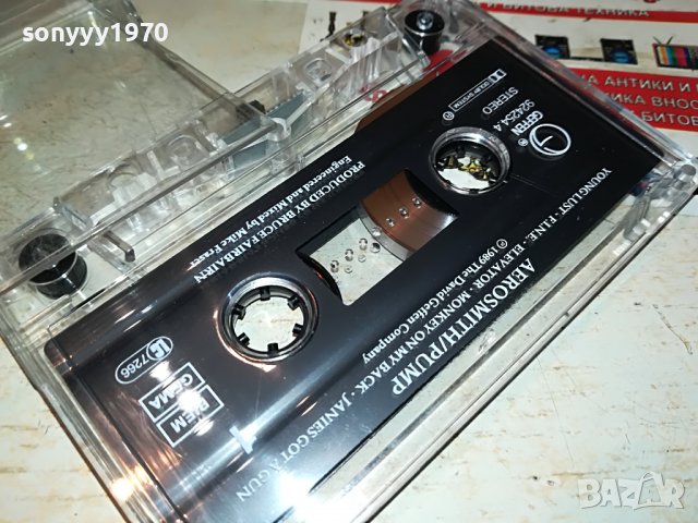 AEROSMITH PUMP-ORIGINAL TAPE 2311221631, снимка 8 - Аудио касети - 38772544