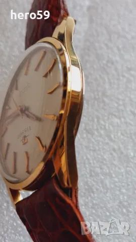 Мъжки часовник Тисот автоматичен(Tisot automatic)1960 година,отлично състояние, снимка 5 - Мъжки - 50092531