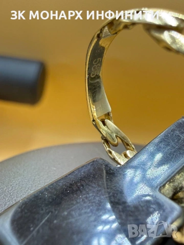 Златен пръстен /585/, снимка 6 - Пръстени - 53489625