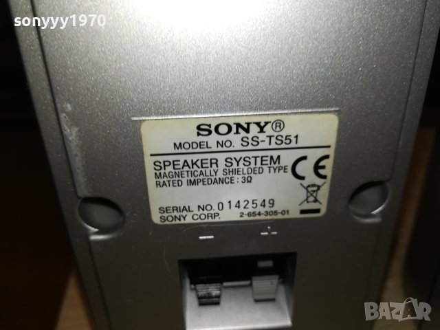 SONY-ЦЕНТЪР И 4 КОЛОНИ ОТ ГЕРМАНИЯ 1009230818М, снимка 13 - Тонколони - 42137971
