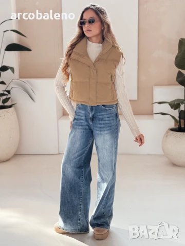 Дамски ватиран елек, 5цвята , снимка 9 - Якета - 51345870