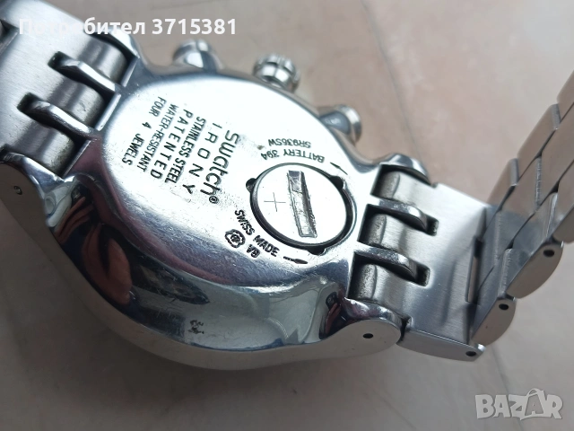 Часовник SWATCH хронограф, снимка 4 - Мъжки - 53210938
