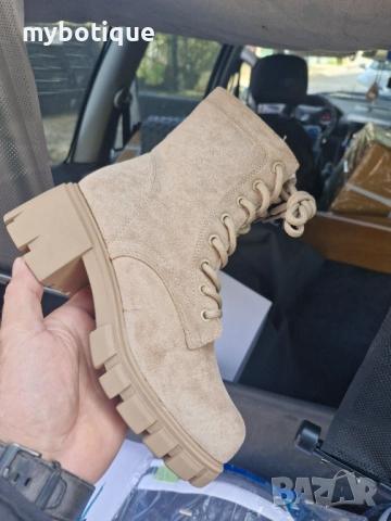 Дамски боти велур
