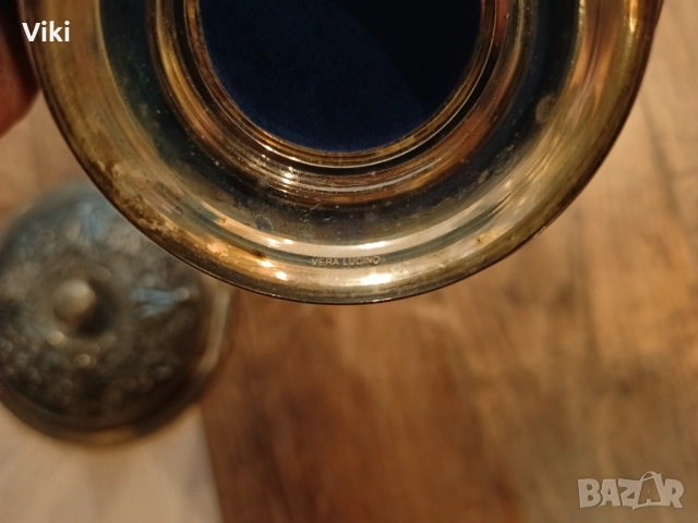 Посребрена бонбониера , снимка 4 - Декорация за дома - 52093103