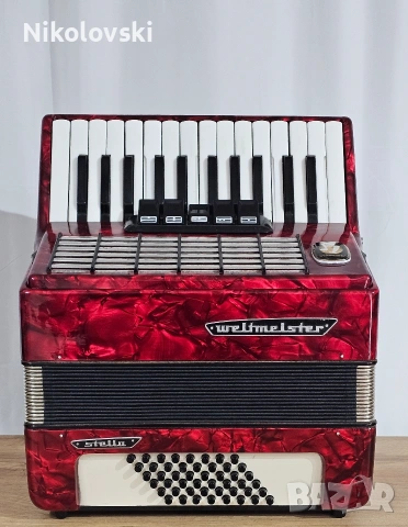 Акордеон Weltmeister Stella , снимка 2 - Акордеони - 53689944
