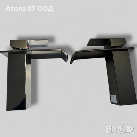 Смесител за баня черен тип водопад КОД 84, снимка 6 - Смесители - 48528666