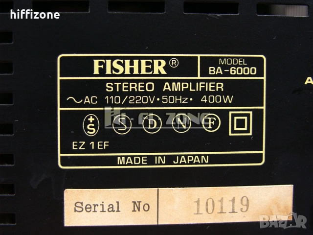  Комплект Fisher cc-3000 / ba-6000 / fm-2421 , снимка 14 - Ресийвъри, усилватели, смесителни пултове - 53646729