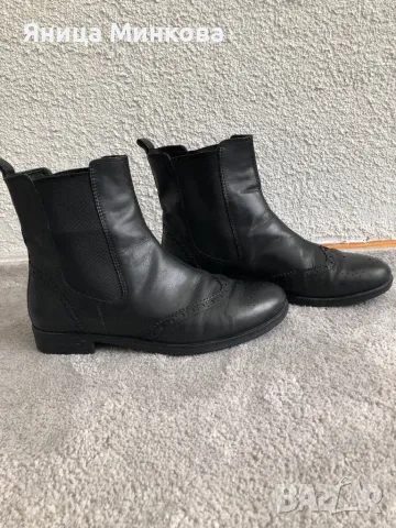 Дамски боти, естествена кожа Vagabond, снимка 3 - Дамски боти - 47603538