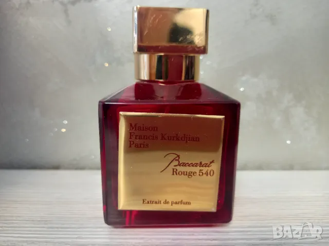 Francis Kurkdjian Baccarat Rouge 540 Extrait De Parfum Парфюм Унисекс 70мл., снимка 2 - Унисекс парфюми - 49151228