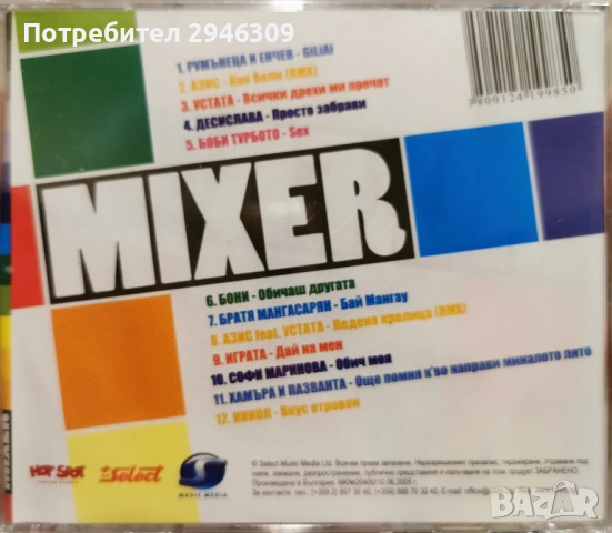 Mixer(2005), снимка 2 - CD дискове - 51904087