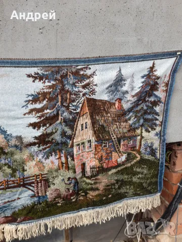 Старинен ковьор,покривка за стена #273, снимка 5 - Антикварни и старинни предмети - 47728096