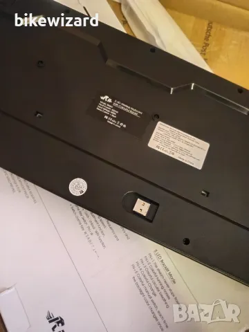 Rii Gaming Keyboard Wireless светеща презареждаща батерия НОВА, снимка 8 - Клавиатури и мишки - 49857625