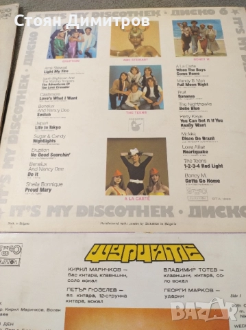 Четири прекрасни големи плочи ,,Сигнал, Щурците, Васил Найденов,Диско 6, световни изпълнения , снимка 2 - Грамофонни плочи - 52323813