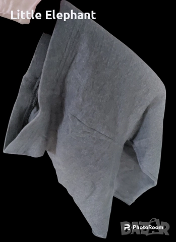 Тъмно сиво клинче за 2-3 годишно момиченце,plein,Англия/ново