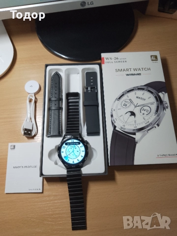 Смарт часовник WISME WS-26, снимка 10 - Смарт гривни - 52459874