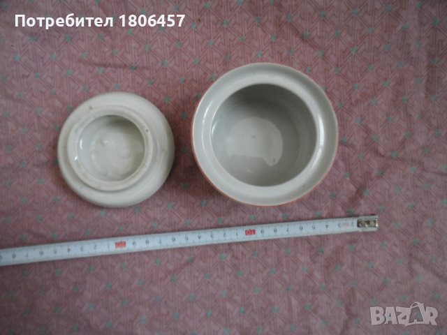 порцеланова захарница 2, снимка 5 - Антикварни и старинни предмети - 36325938