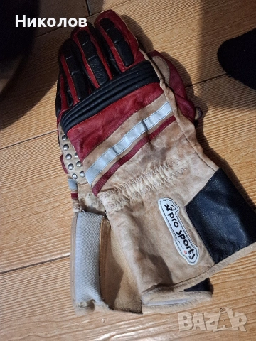 КАСКА SHOEI TXR + КОЖЕНИ МОТО РЪКАВИЦИ, снимка 5 - Аксесоари и консумативи - 53409854