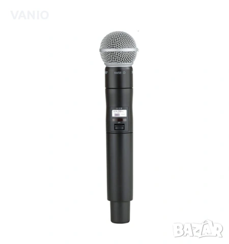 SHURE ULXD 24 BETA 58 – ULXD4E + ULXD2/B58 Вокален Безжичен Микрофона Комплект Без Бартери, снимка 3 - Други - 53384189