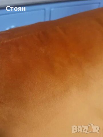 Оранжев диван от плат двойка с функция сън, снимка 9 - Дивани и мека мебел - 42541007