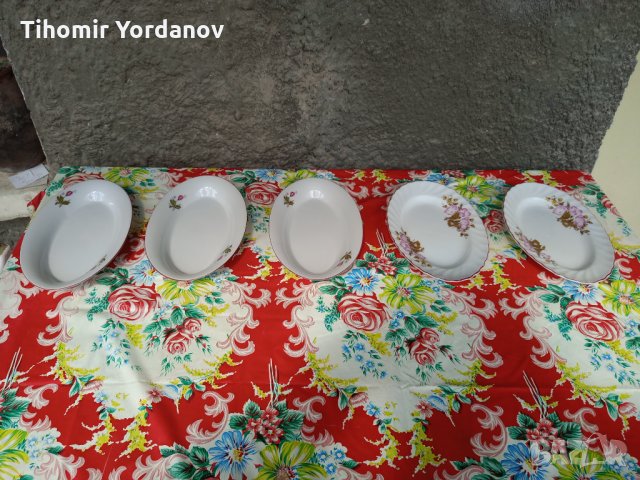 Български порцелан-чинии., снимка 11 - Чинии - 34185355