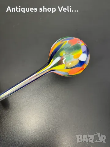 Стъклена поливаща топка за цветя №6932 , снимка 2 - Декорация за дома - 50401454