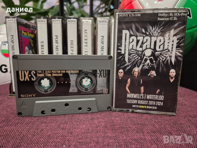 Аудио касети SONY - Deep Purple, Rainbow, Black Sabbath, Whitesnake, ACCEPT, Led Zeppelin,Uriah Heep, снимка 4 - Аудио касети - 52842892