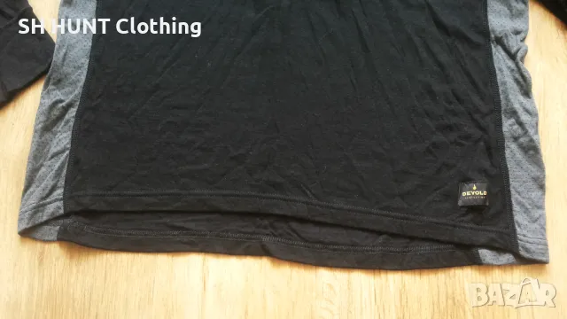 DEVOLD SPIRIT ZIP NECK 50% MERINO WOOL размер XL термо блуза 50 % Мерино Вълна - 1020, снимка 7 - Блузи - 49215139