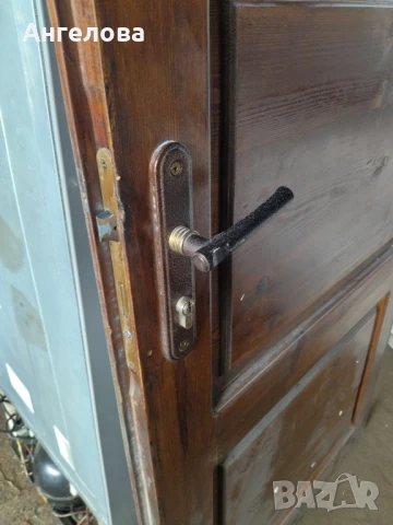 Дървена врата, снимка 2 - Интериорни врати - 51232983