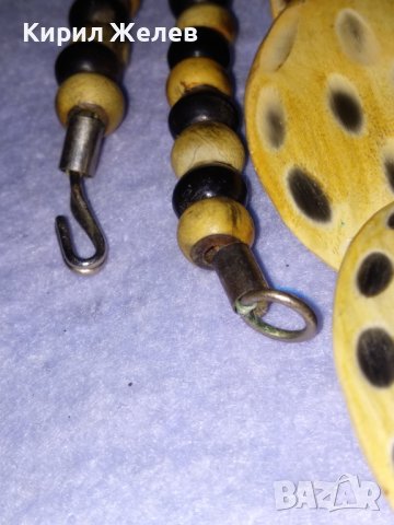 РЕДКИ ТРАДИЦИОННИ РЪЧНА МАЙСТОРСКА ЕТНО ИЗРАБОТКА БЕРБЕРСКИ ГРИВНА и ОГЪРЛИЦА от РОГ и МЕТАЛ 38723, снимка 14 - Бижутерийни комплекти - 41752718