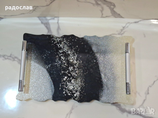 Поднос епоксидна смола 
