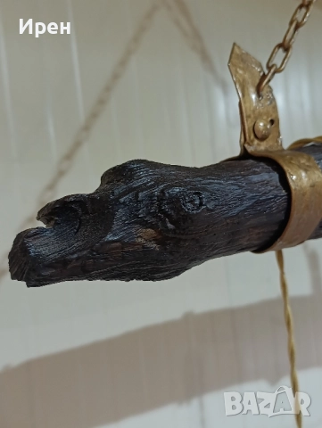 Висяща винтидж лапма , снимка 5 - Антикварни и старинни предмети - 52257711