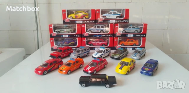 Руски модели 1/64, снимка 2 - Колекции - 50917511